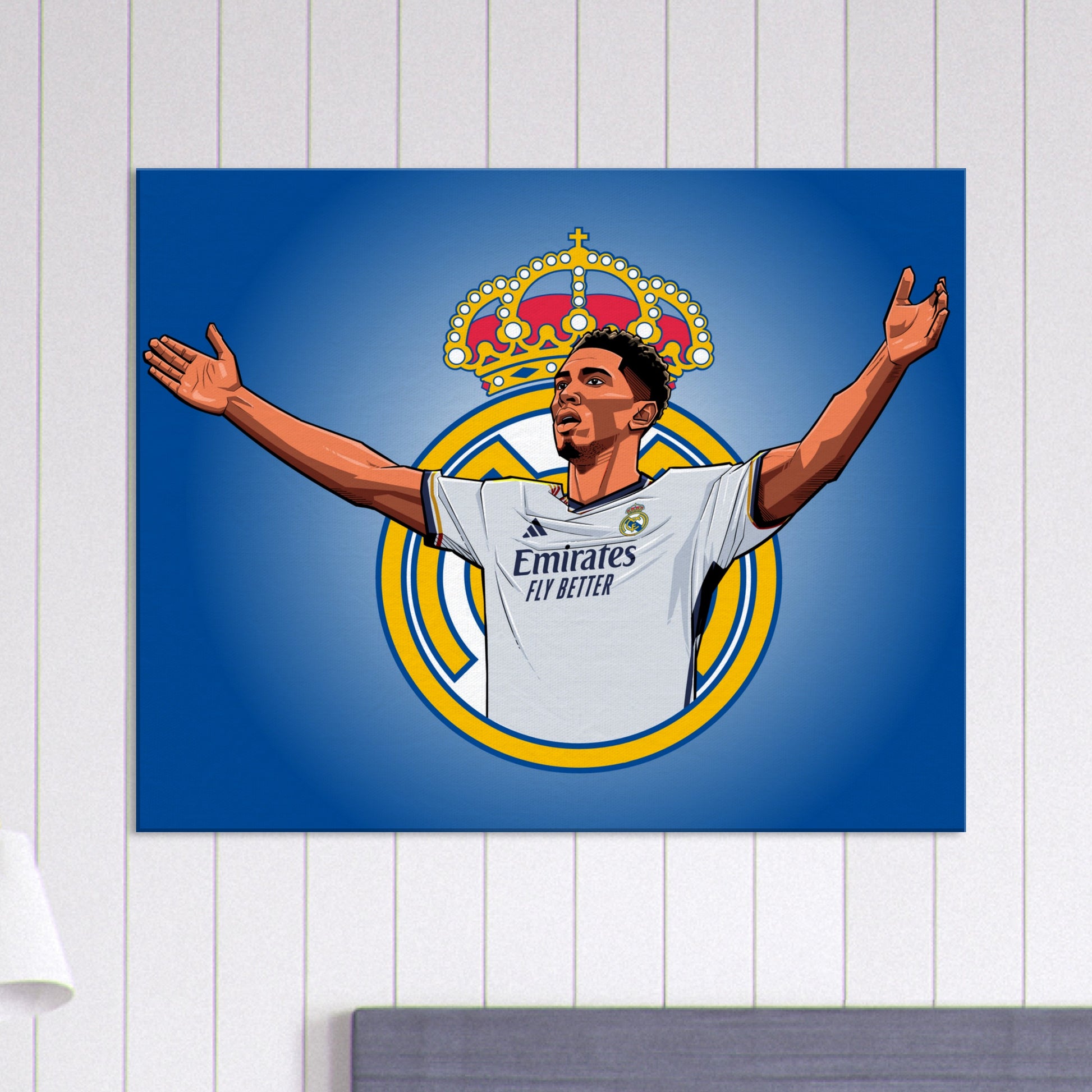 jude bellingham real madrid canvas