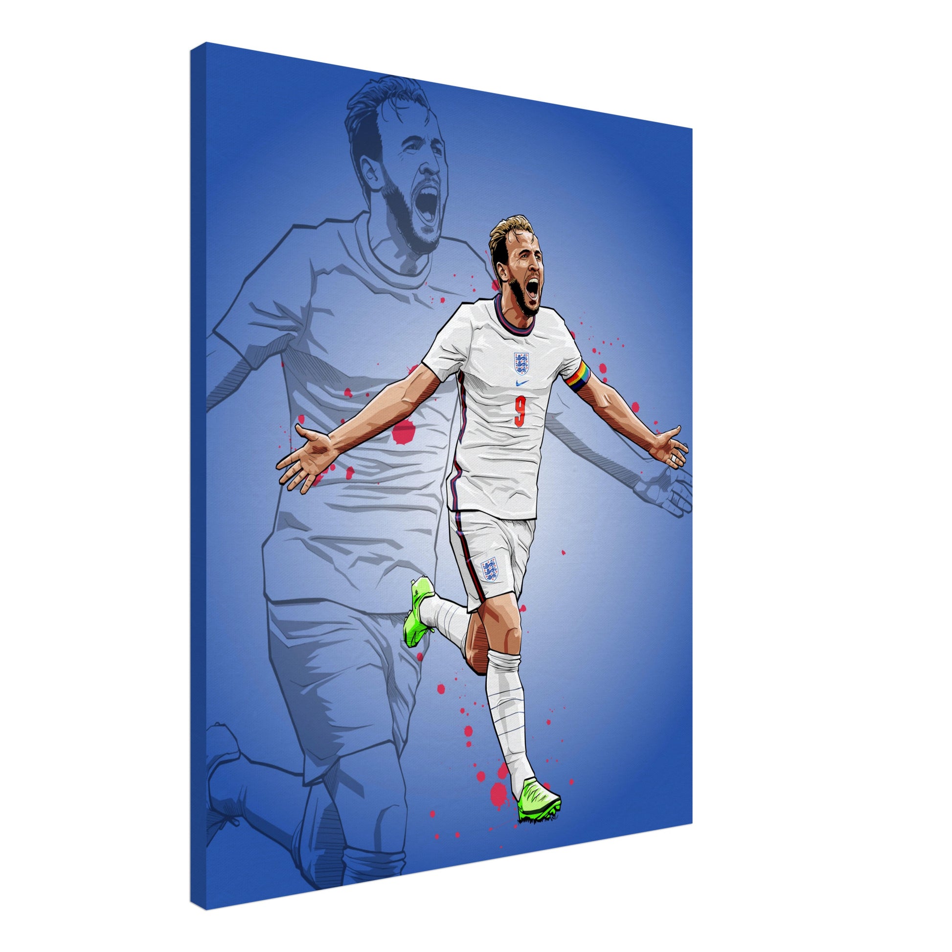 harry kane canvas print