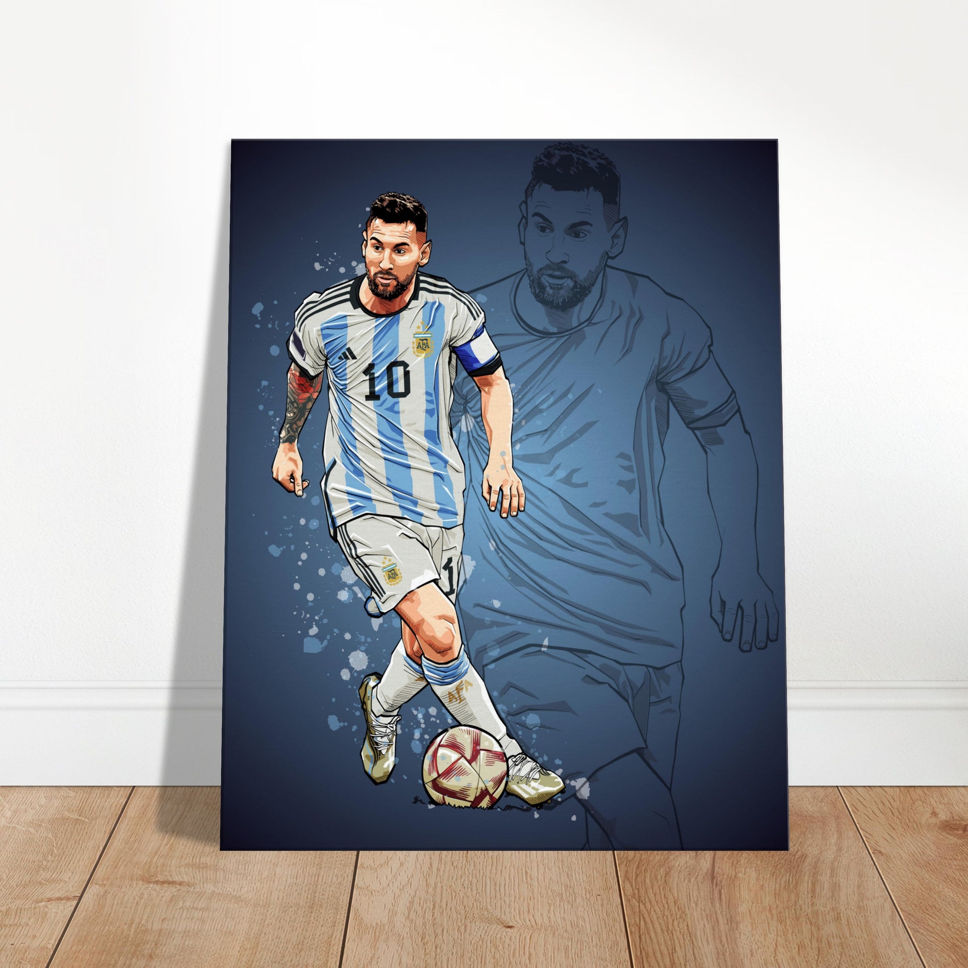 lionel messi wall art