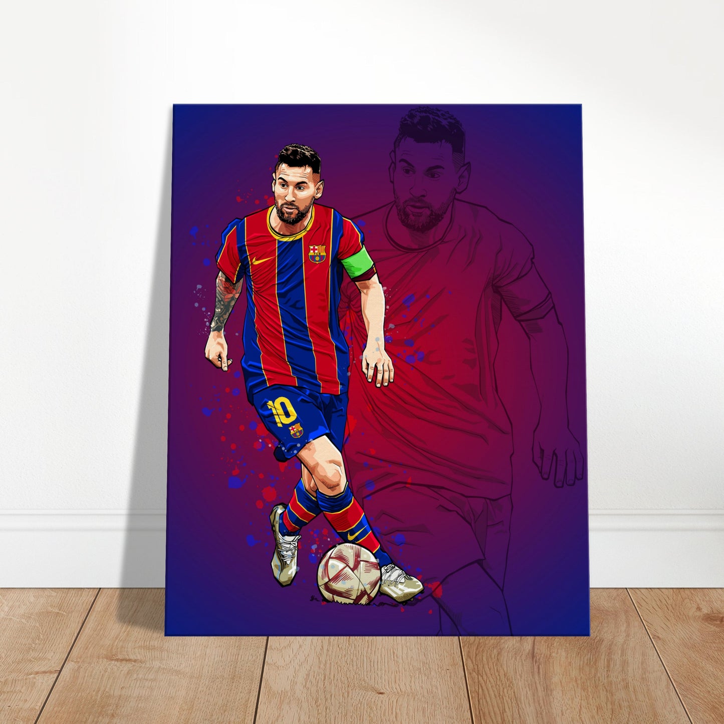 messi canvas print