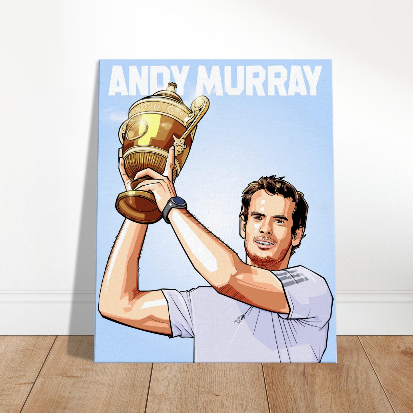 andy murray canvas print