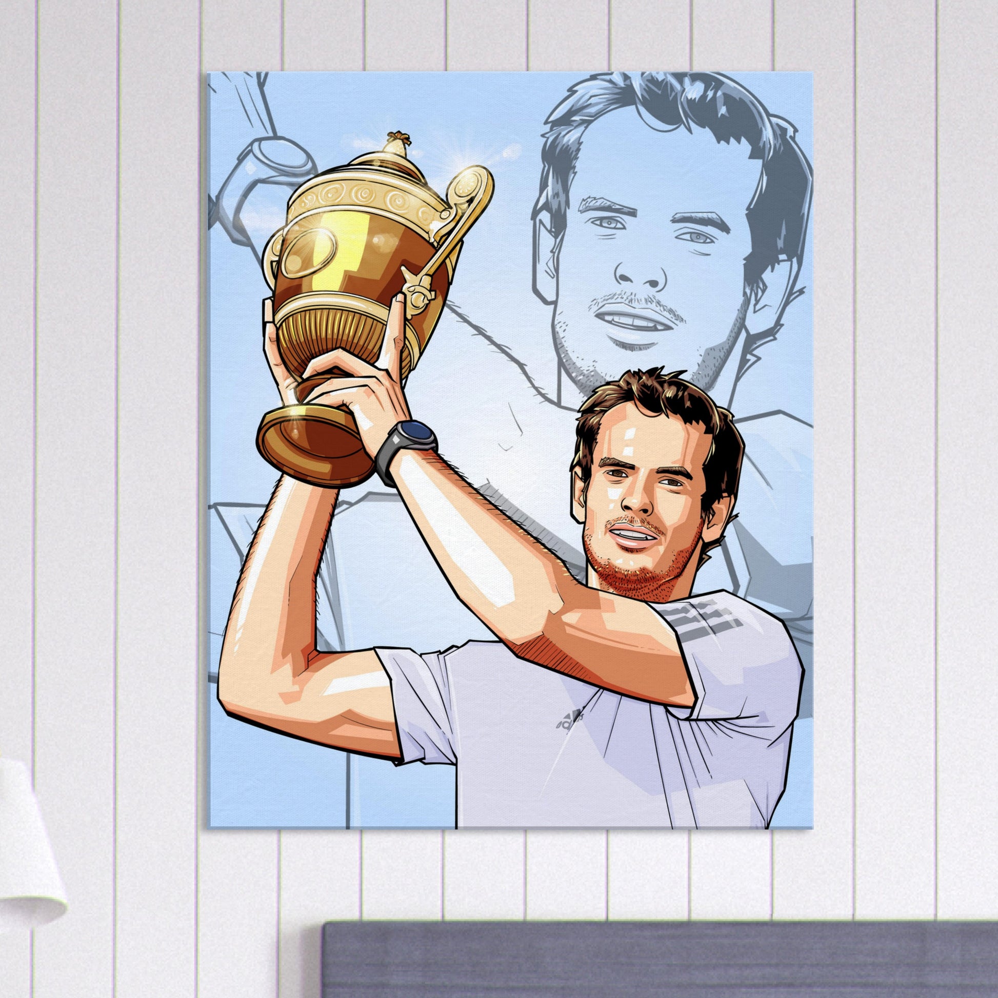 andy murray wall art