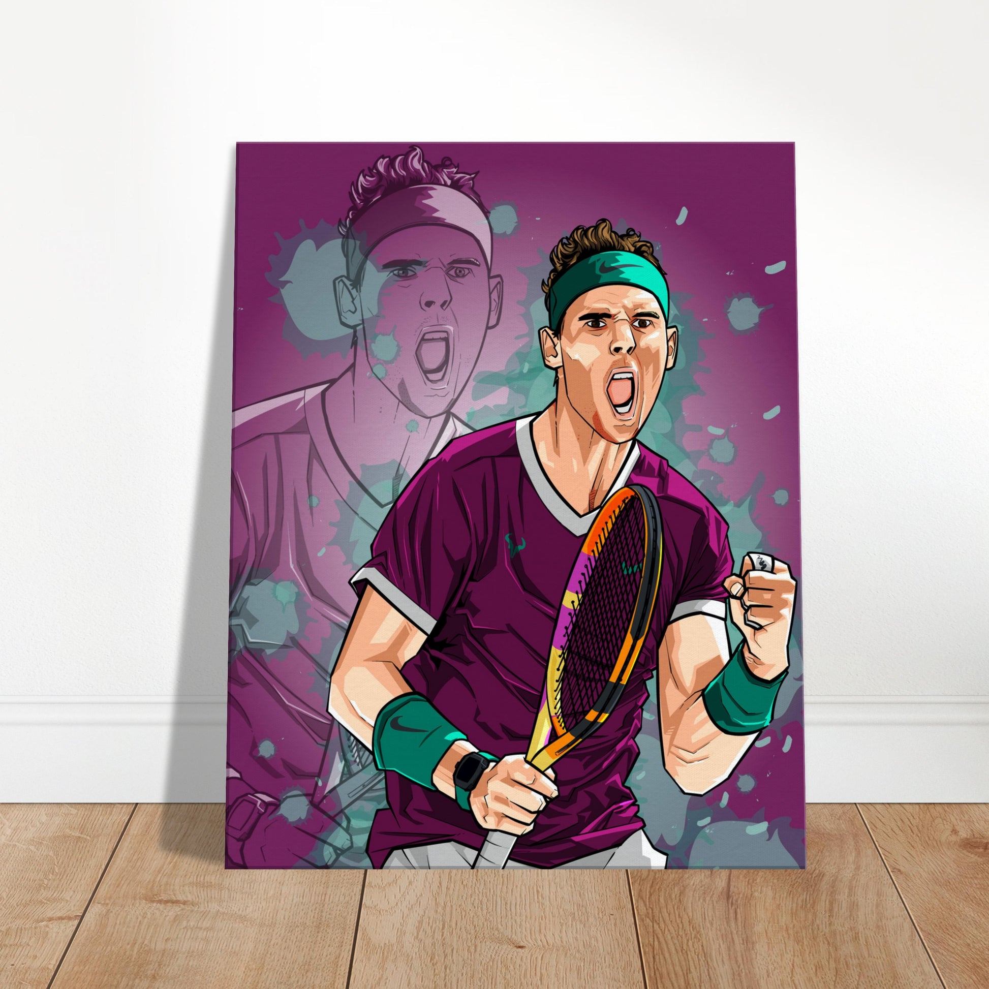 rafa nadal wall art