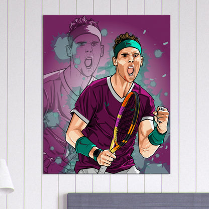 rafa nadal canvas