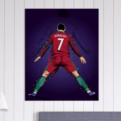 ronaldo wall art