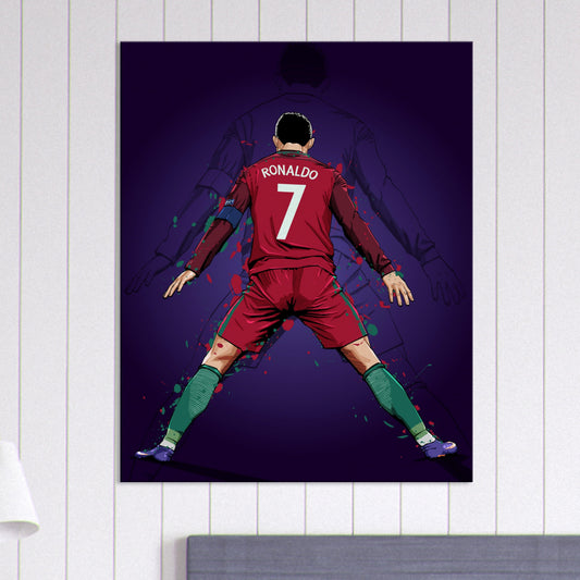 ronaldo wall art